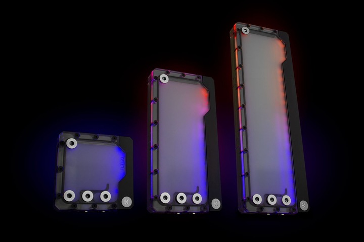 Produktbild EKWB EK-Quantum Kinetic FLT 240 DDC PWM D-RGB - Acryl