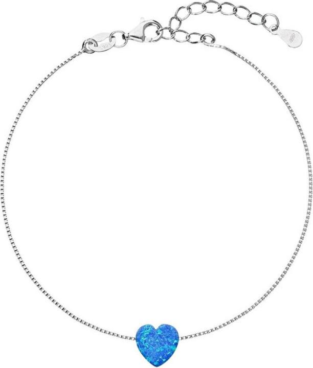 Produktbild Evolution Group Gentle bracelet with synthetic opal 13018.3 (L)
