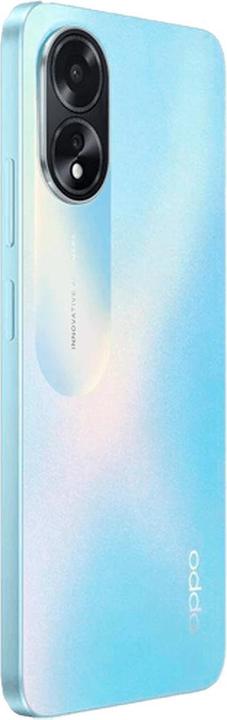 Actual product image OPPO A18 (128 GB, Glowing blue, 6.56", Dual SIM, 4G)
