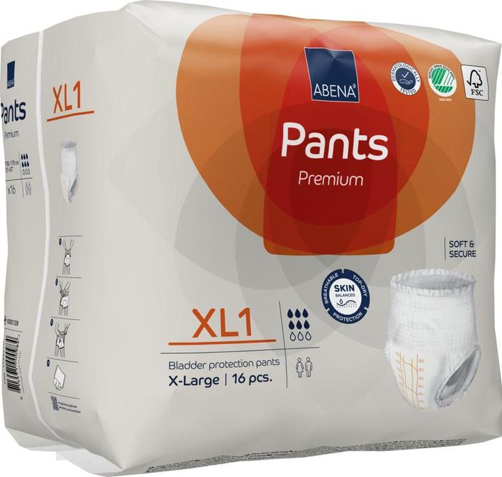 Actual product image Abena Premium XL1 orange (16 x, Large plus)