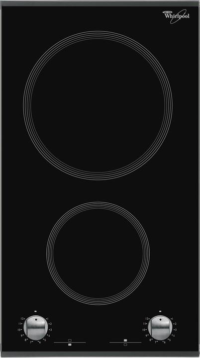 Actual product image Whirlpool AKT 360/IX hob Black Built-in Zone induction hob 2 zone(s)
