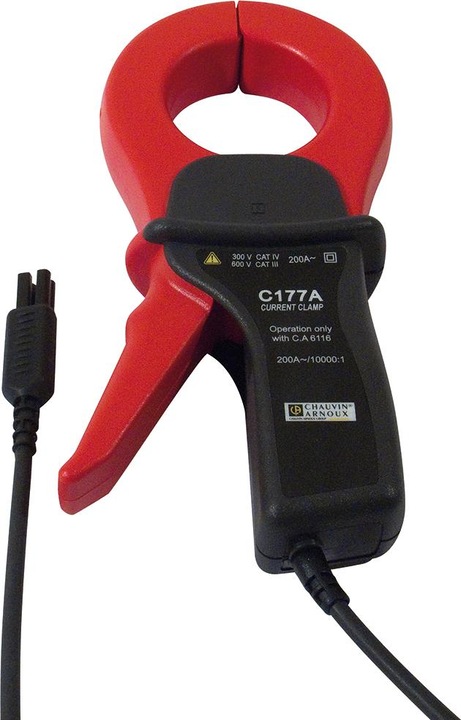 Actual product image Chauvin Arnoux P01120336 C177A Current Clamp - Numerous Functional Enhancements
