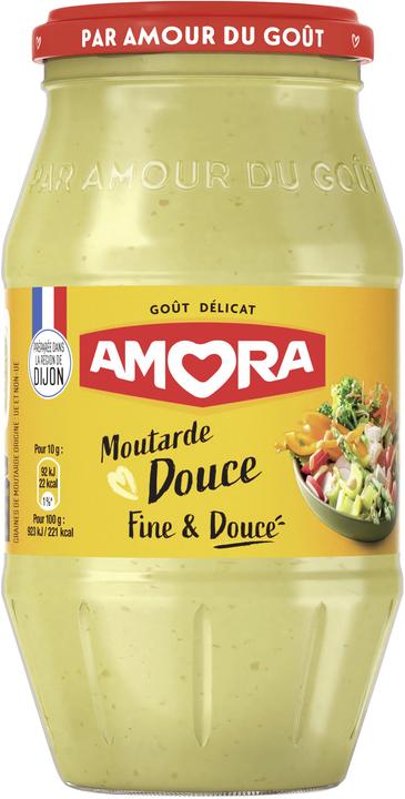 Actual product image Amora Mild mustard 435g (645 g)