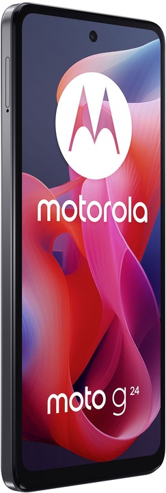Actual product image Motorola moto g24 (128 GB, Charcoal Mat, 6.56", Dual SIM, 50 Mpx, 4G)