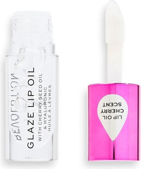 Makeup Revolution Glaze Lip Oil - VyÅ¾ivujÃ­cÃ­ olej na rty 4.6 ml Lust Clear - (4.60 ml)