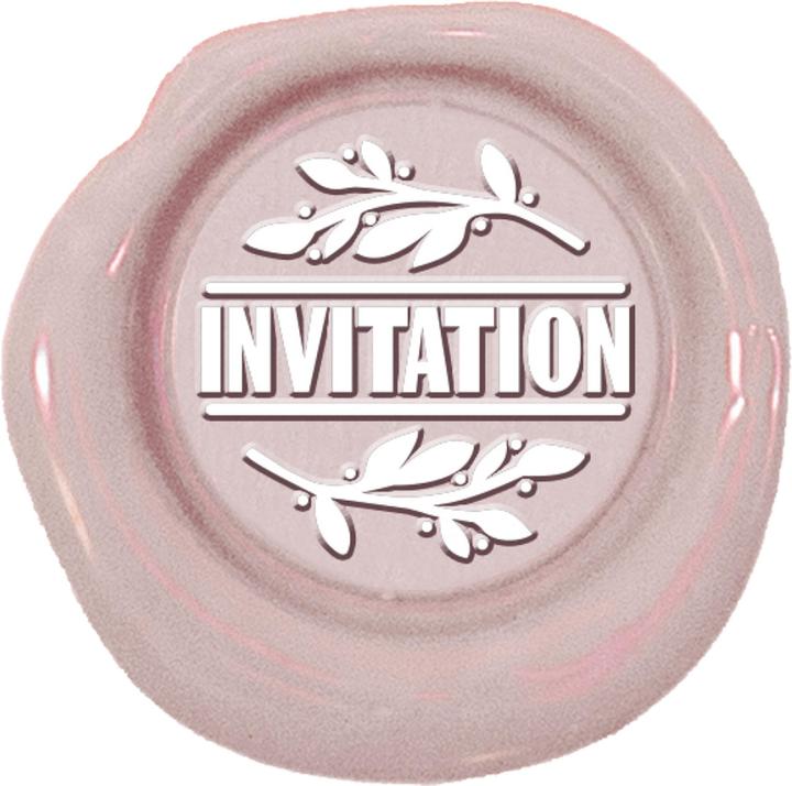 Image du produit Aladine Cire à cacheter rose pastel, Crayons de cire pour pistolet à cire, Rose