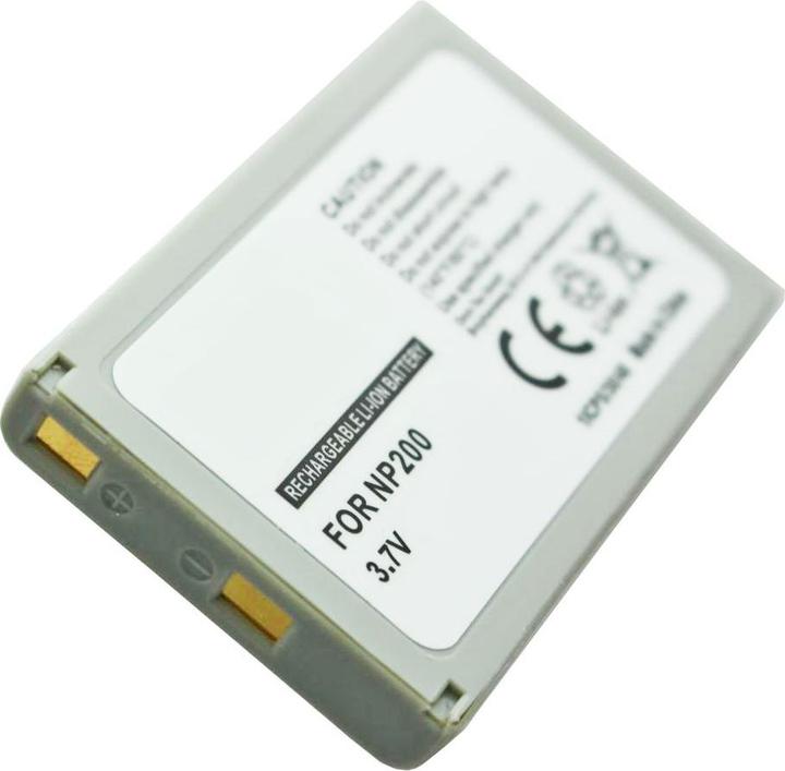 Actual product image AccuCell Battery NP-200 Battery, Dimage X, Xg, Xi, Xt, Z (Rechargeable battery)