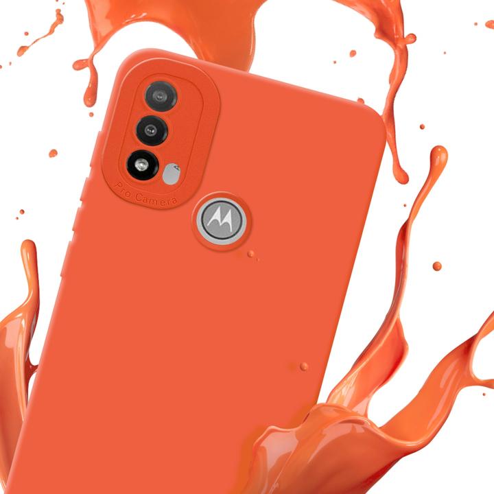 Produktbild Cadorabo Hülle für Motorola MOTO E20 im TPU Fluid LM162 Style (Motorola Moto E20)