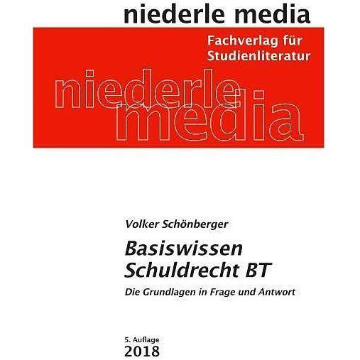 Basiswissen Schuldrecht BT, Fachbücher von Volker Schönberger