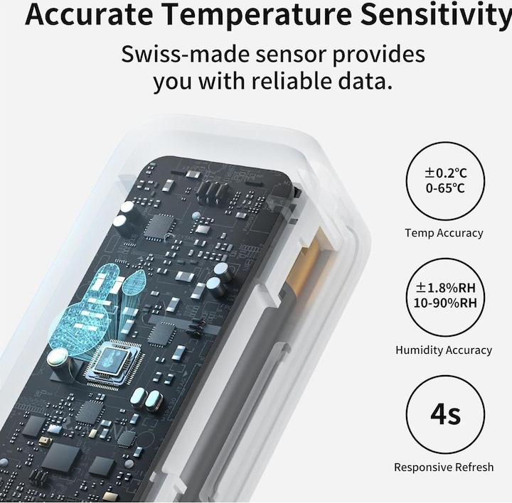 Produktbild SwitchBot Wi-Fi Thermometer & Hygrometer