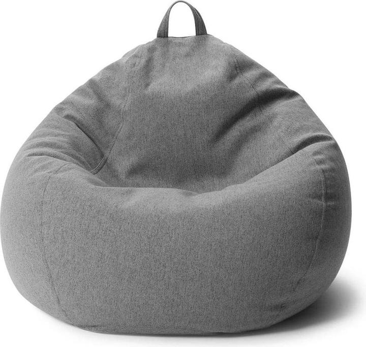 Produktbild Urbanara Sitzsack Basic-Comfort 120 l Polyester (PES), Grau