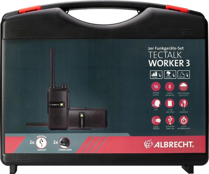 Image du produit Albrecht Tectalk Worker 3 (10 km)