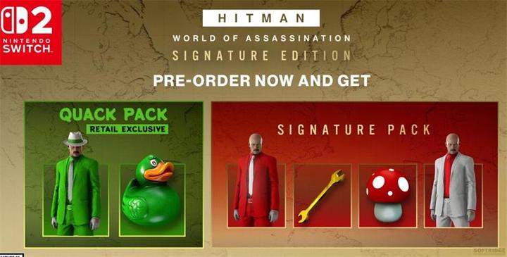 Actual product image IOI HITMAN World of Assassination - Signature Edition (Switch 2, DE)