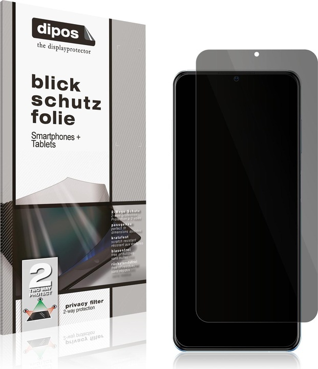 Produktbild Dipos Blickschutzfolie 2-Way Anti-Shock (1 Stück, ZTE Blade A72)