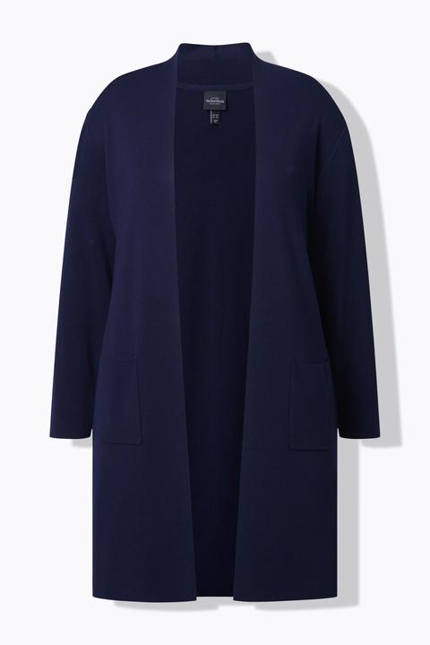 Produktbild Ulla Popken Strickjacke, lange, offene Form, weicher Feinstrick