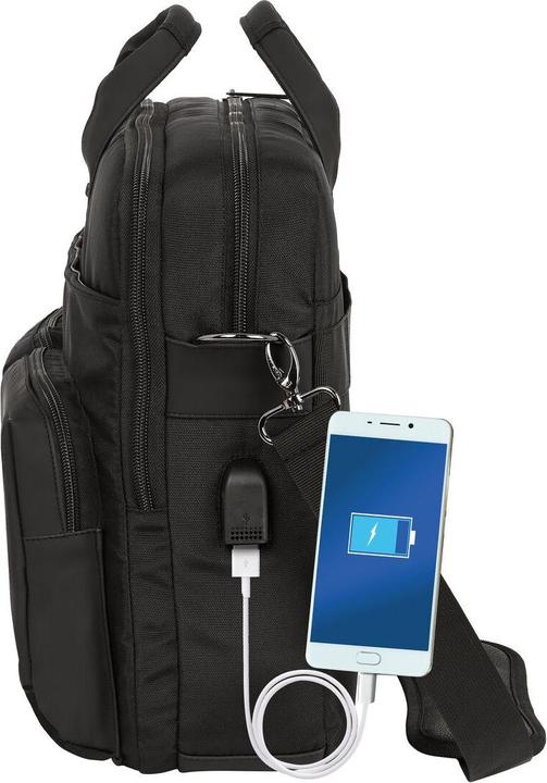 Actual product image Safta Bag for Laptop & Tablet Black Black 41 x 33 x 9 cm (15.60")