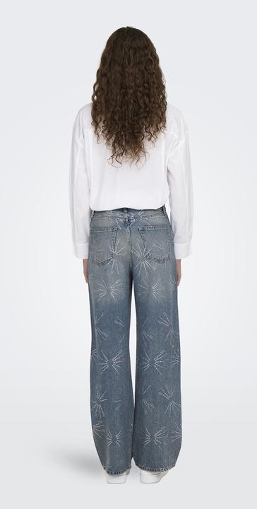 Immagine prodotto Only ONLHOPE Hohe Taille Weiter Beinschnitt Jeans Jeans mit weitem Bein (W29/L32)