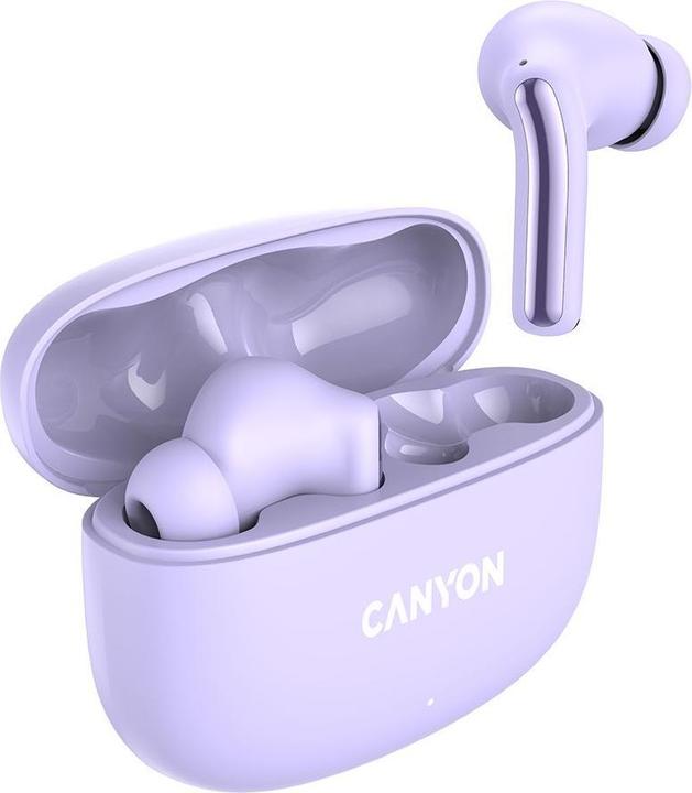 Produktbild Canyon Kabellose Kopfhörer Headset OnGo 9 Lila (6 h, Kabellos)