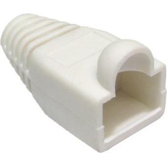 Thumbnail - Cables Direct CDL White RJ45 Snagless Boot, Netzwerkkabel