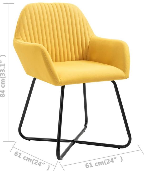 Actual product image vidaXL Esszimmerstuhl