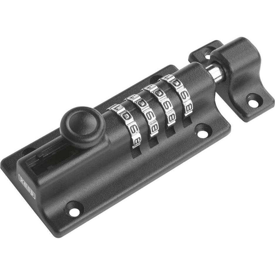 Kasp, Einbruchschutz + Alarmanlage, K62004D Kombinationsbolzen Schwarz