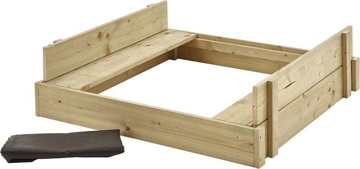 Produktbild TP Toys Sandkasten mit Holzdeckel