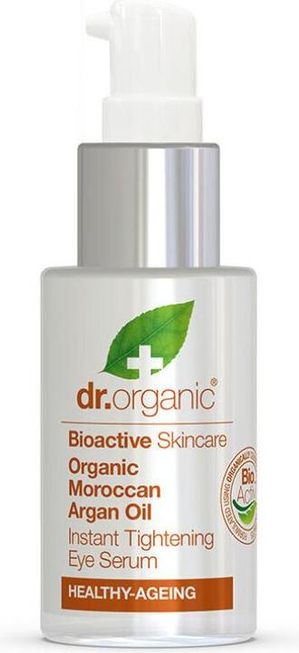 Immagine prodotto Dr. Organic Siero per gli occhi all'olio di Argan del Marocco 30ml (Siero per la cura degli occhi, 30 ml, Giorno)