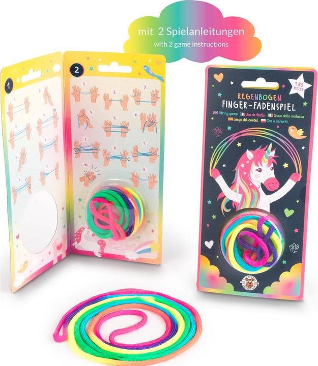 Image du produit No Name Jeu de Ficelle Arc-en-Ciel 1.8 m