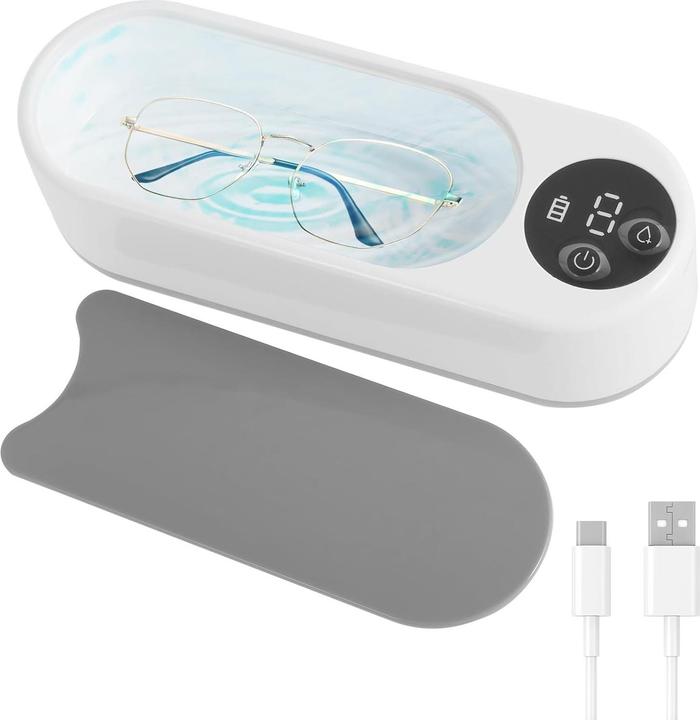 Cbx Ultraschallreiniger für Schmuck, Brillen & mehr – mit Timer (300 ml)