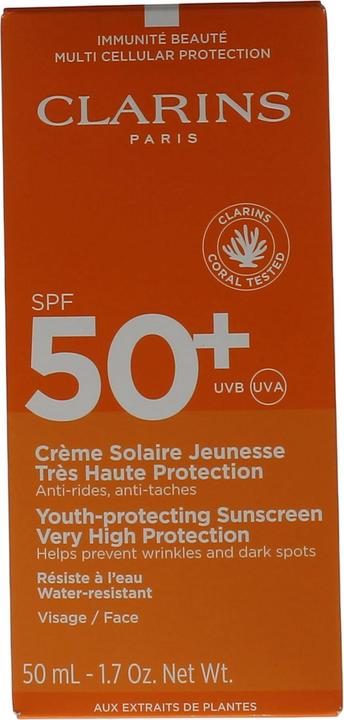 Image du produit Clarins Crème solaire (Crème solaire, SPF 50+, 50 ml, 73 g)