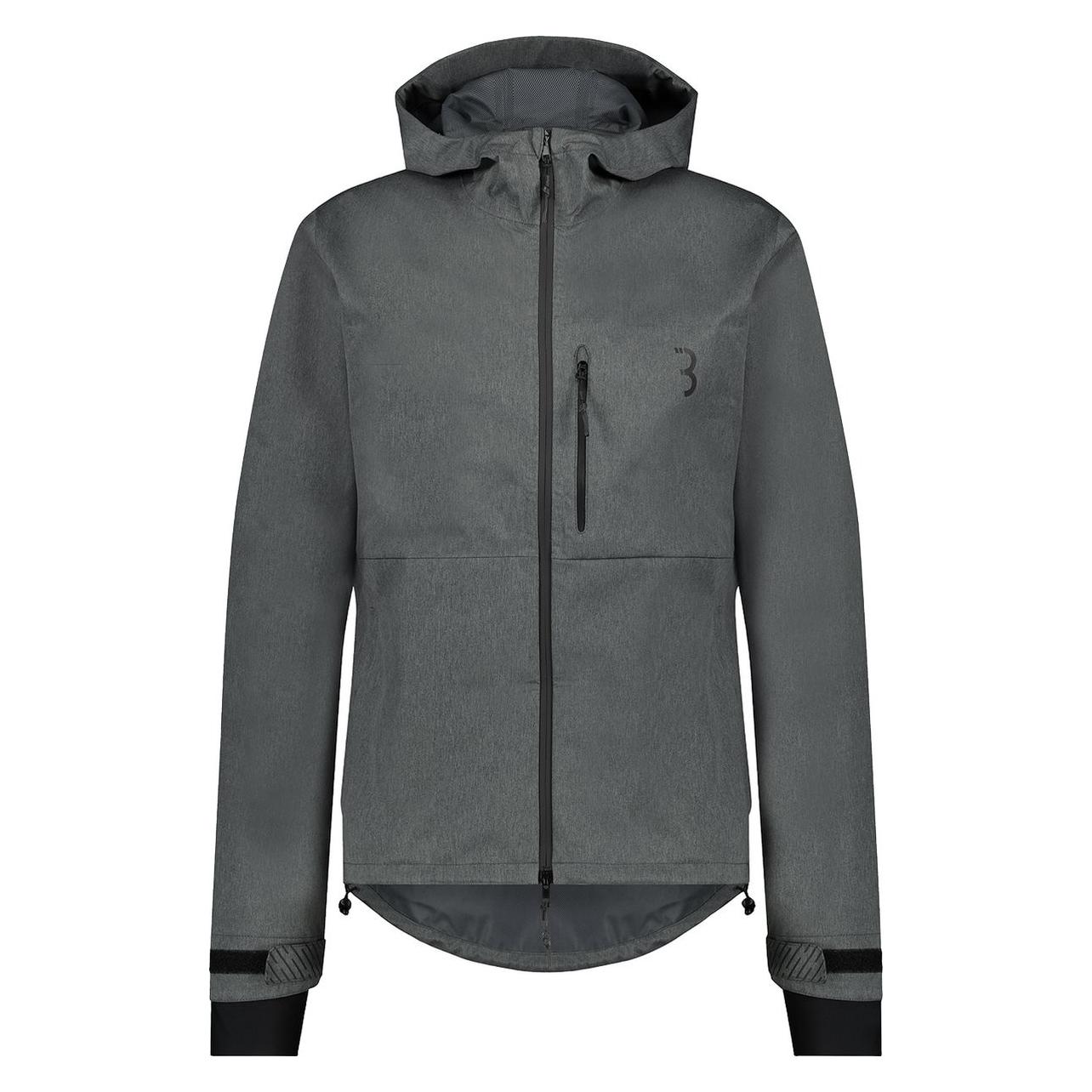 Bbb, Unisex, Velojacke, Regenschutz Explorer (M), Grau, M