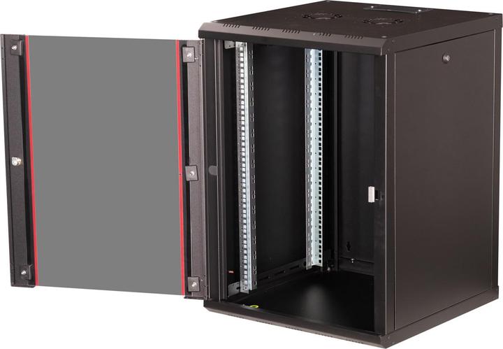 Actual product image Roline 19-inch wall-mounted housing Pro 16 U (16 RU, 19 inch rack)