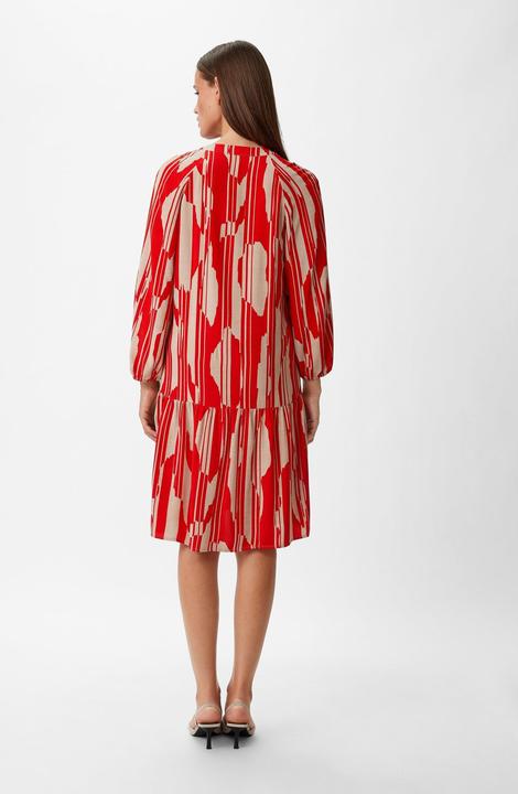 Image du produit Comma Kleid Volantkleid aus Viskose (36)