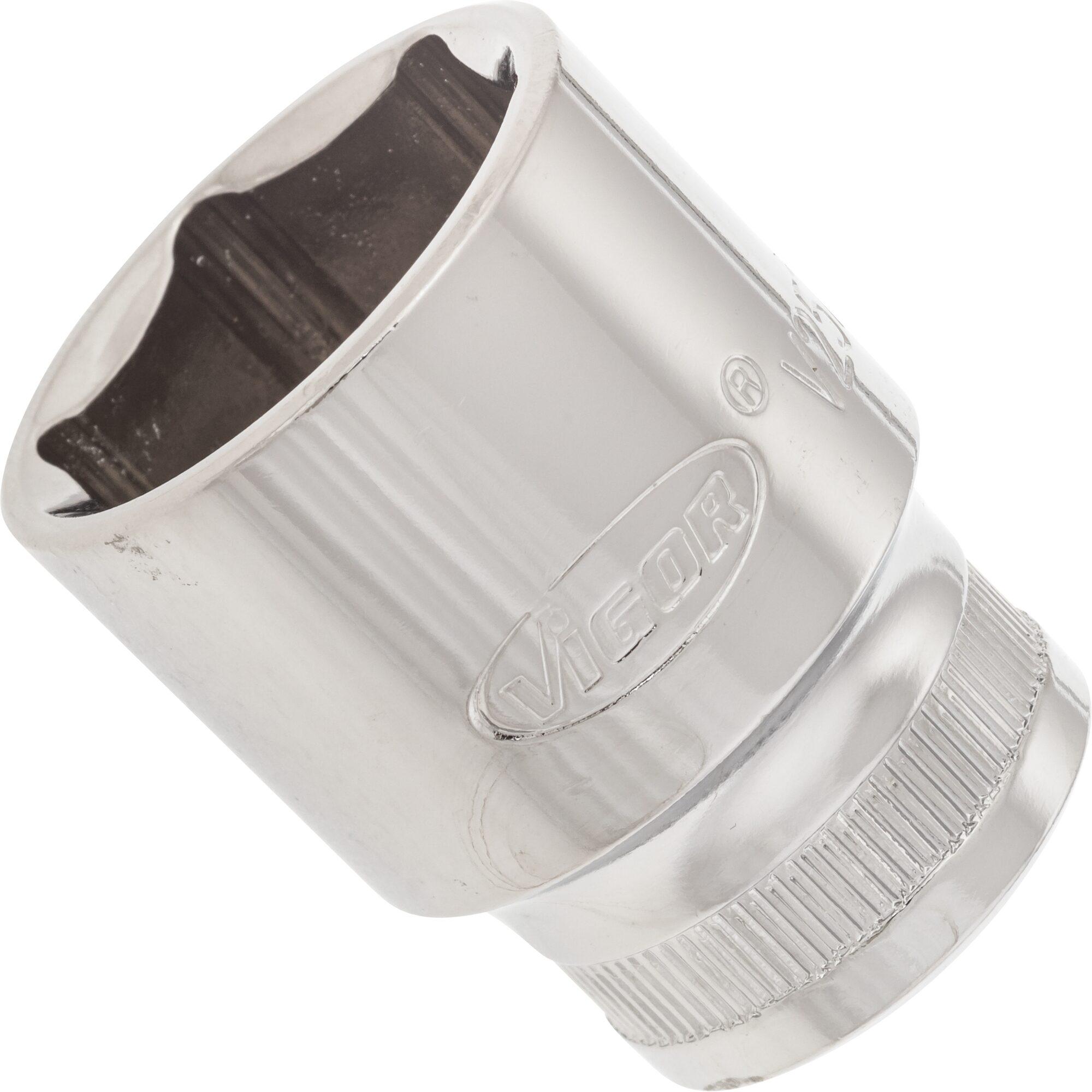 Vigor, Steckschlüssel + Stecknuss, STECKSCHLÜSSEL-EINSATZ 1/2" SW 24 (24 mm)