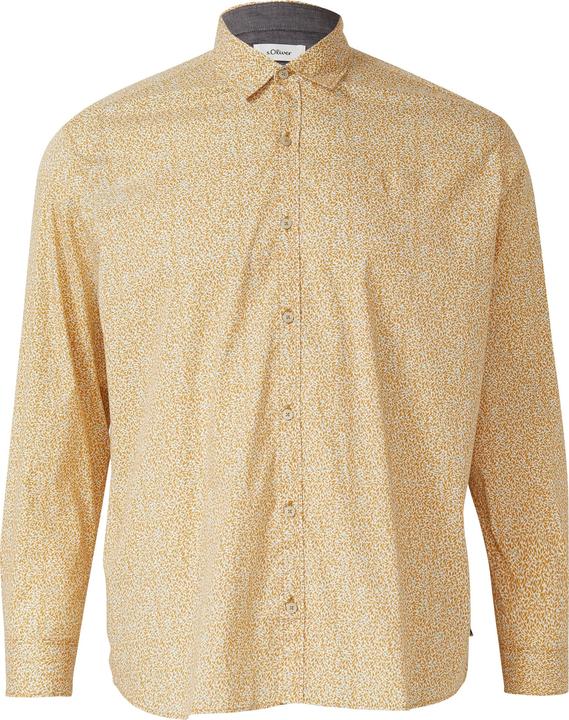 Immagine prodotto s.Oliver Hemd Hemd aus Baumwollstretch mit All-over-Print (5XL)