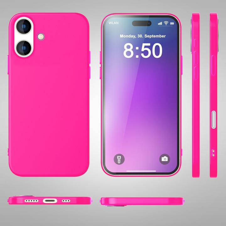 Image du produit Nalia Neon Silicone Cover (Apple iPhone 16)