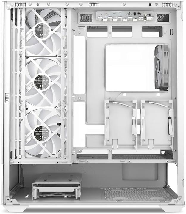 Produktbild Sharkoon AK6 RGB White ATX (weiss) (ATX, mATX, Mini-ATX)