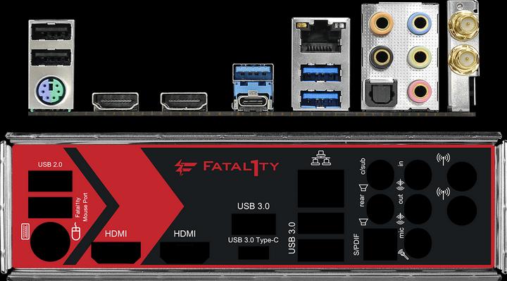 Produktbild AsRock Fatal1ty X370 Gaming-ITX/ac (AM4, AMD X370, Mini-ITX)