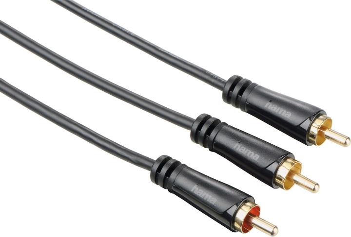 Image du produit Hama Câble 1 Phono-2 Phono (7.50 m, Câbles Cinch)