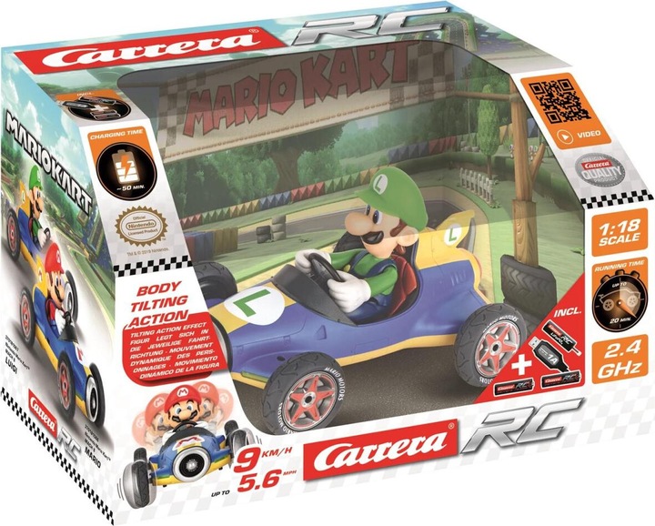 Produktbild Carrera Super Mario Mach 8 Luigi