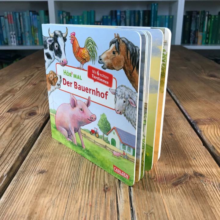Productafbeelding Luisteren (geluidenboek): De boerderij (Anne Möller, Duits)