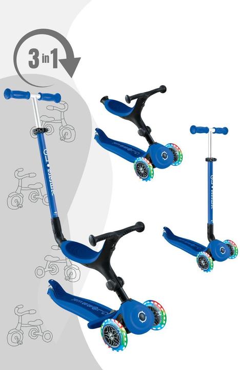 Image du produit Véhicule pour enfants Globber Go-Up Active Lights 3-en-1