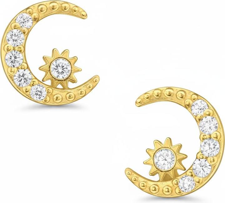 Immagine prodotto Maxte Silberne Mond- mit Zirkonia (Argento)