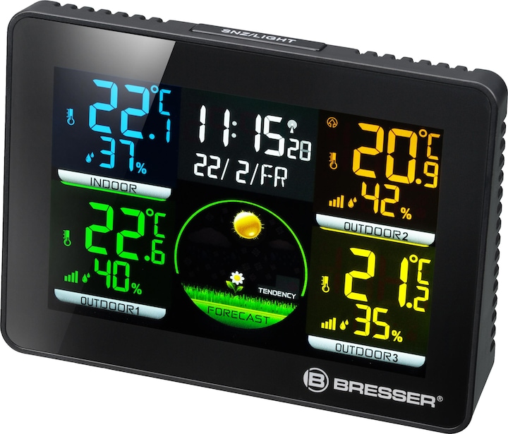 Produktbild Bresser Thermo-/Hygrometer Quadro NLX