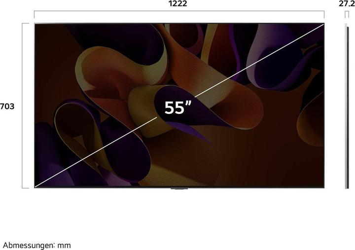 Actual product image LG OLED55G42LW (55", G4, OLED, 4K, 2024)