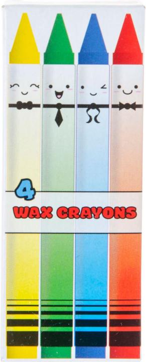 Actual product image Wax crayons, 4pcs. (4 x)