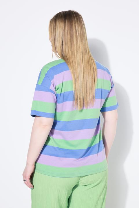 Actual product image Studio Untold Oversized block stripe T-shirt (58)