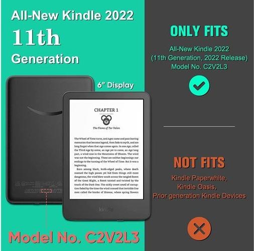 Actual product image Amazon SlimShell Case (Kindle Touch)