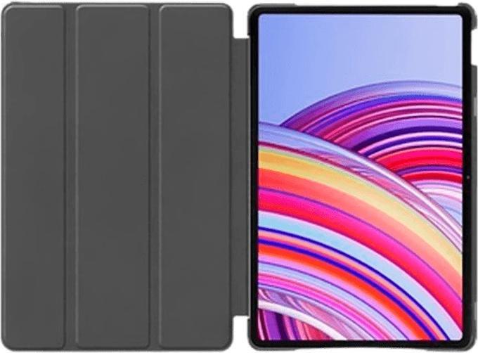 Just in Case Smart Tri-Fold Pu-Leder Book HÃ¼lle Schwarz Xiaomi Redmi Pad Pro (Xiaomi Redmi Pad Pro)