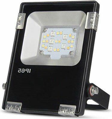 Actual product image Milight RGBW Radio Professional LED Floodlight 10W IP65 with Remote Control (1000 lm, IP65)